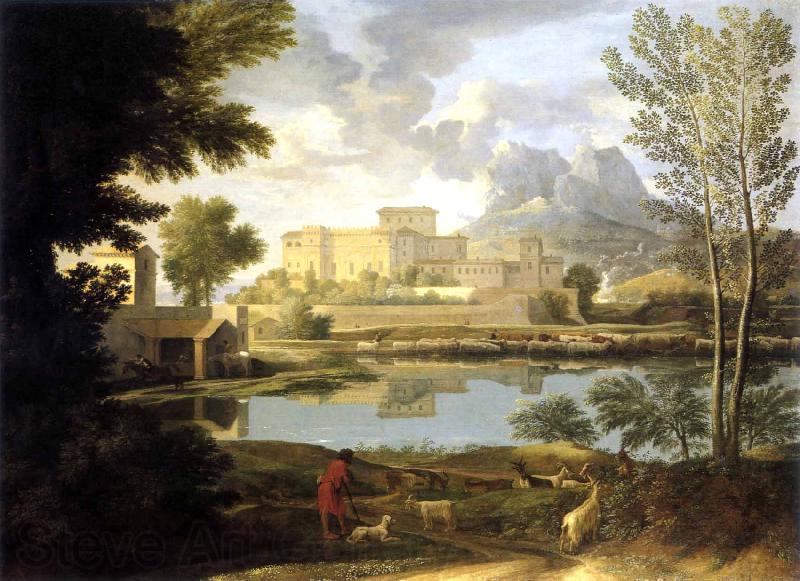 Nicolas Poussin Paysage par temps calme France oil painting art